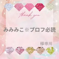みみみこ※プロフ必読様