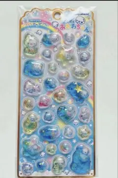 メロウアクアリウム ぷくぷくあわわちゃん ウォーターシール シール