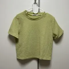 EPICKS 半袖 楊柳Tシャツ トップス ライトグリーンのサムネイル