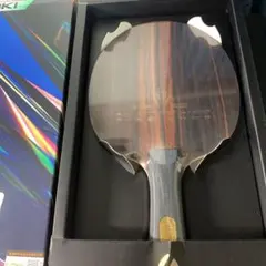 ラケット Loki 特製黒檀 インナーカーボン　ゴールデン　シェーク　FL90g