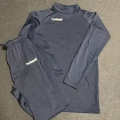 hummel インナーウェアセット ネイビー 上下セット 150