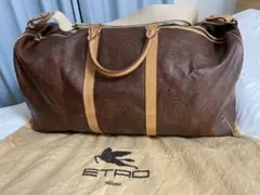 ETRO ペイズリーボストンバッグ 60Lx30Hx27W ETRO ペイズリーボストンバッグ 60Lx30Hx27W - メルカリ