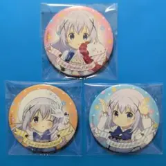 ご注文はうさぎですか？ チノ Birthday Party 缶バッジセット - メルカリ