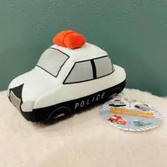 はたらくくるま ぬいぐるみ プルバック パトカー