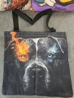 エコバッグ 犬 ペット アメリカンピットブレテリア