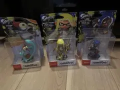 新品！スプラトゥーン amiibo 3体セット