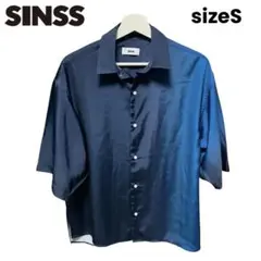 SINSS シンス ルーズフィットグラデーションハーフスリーブシャツ Sサイズ