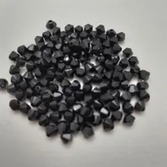 スワロフスキー 5301 4mm ジェット　ソロバン形　 200個