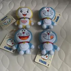 【未使用】ドラえもん いろんな顔がいっぱいマスコット NEW2 4種