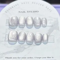 No.7 ジェルネイルチップ 現品 マグネットネイルチップ キラキラ