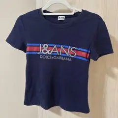 J&ANS ネイビー 半袖Tシャツのサムネイル