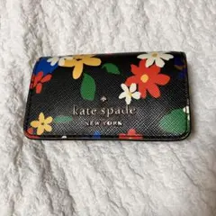 kate spade 花柄キーケース