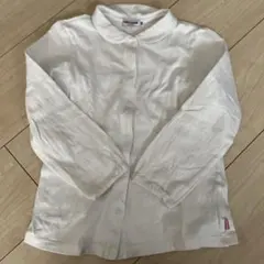 ミキハウス　MIKIHOUSE 丸襟　長袖ブラウス　120