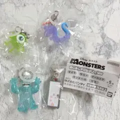 ディズニー ピクサー モンスターズインク めじるしアクセサリー ガチャ