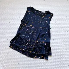 MAX&Co. レオパード ヒョウ柄 ノースリーブ トップス カットソー S M