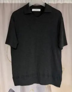 ニットポロシャツ ポロシャツ