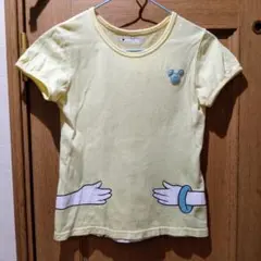 デイジーダック 半袖Tシャツ イエロー　サイズ140　(c723)のサムネイル