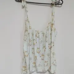 ジェラートピケ キャミソール 花柄のサムネイル