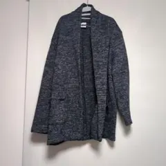 ZARA ネイビー系 ロングニット