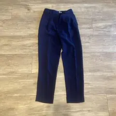 (断捨離)PLST スラックス ネイビー XS