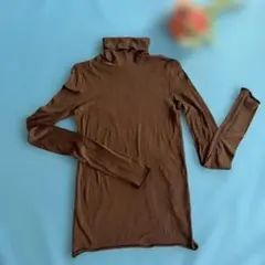 ラルフローレン★ブラウン タートルネック 長袖カットソー★キッズ　5i