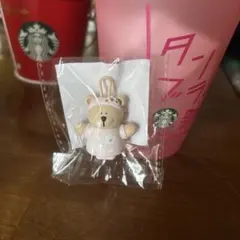 blue 様スタバ リユーザブルカップベアリスタキャップ さくら2025