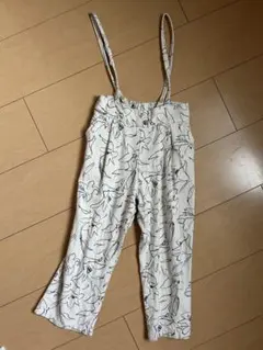 グリーンレーベルリラクシングUNITED ARROWS 花柄オーバーオール XS