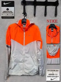 NIKE FA120208USH ジャケット L オレンジ/ホワイト