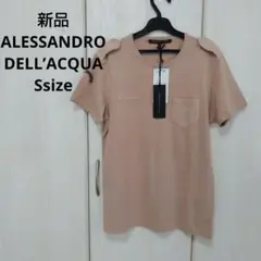 ALESSANDRO DELL’ACQUA☆コットンTシャツ Sサイズ