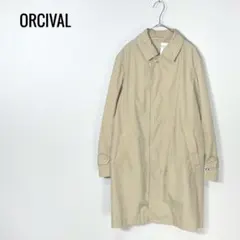 2025年最新】ORCIVAL カラー：ベージュ系 ステンカラーコートの