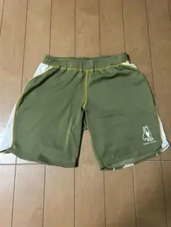 soccer junky ハーフパンツ オリーブグリーン　M