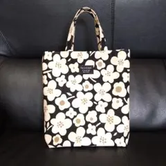 縦長 トートバッグ ハンドメイド 花柄　訳ありのサムネイル