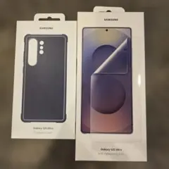 未開封！Galaxy S25 Ultra 純正ケース/フィルムセットのサムネイル