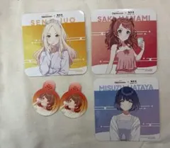 学園アイドルマスター　花海咲季　花海佑芽　秦谷美鈴　十王星南　極楽湯コラボ