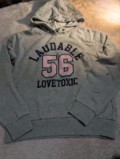 lovetoxic ラブトキ　フード付きパーカー M 150