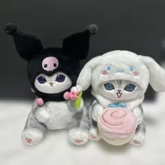 完売品【mofusandモフサンド×サンリオ】 ぬいぐるみS 2点セット