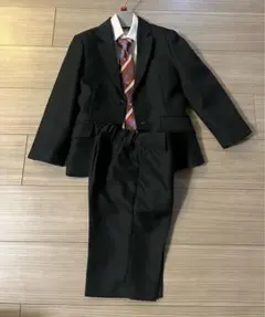 Shoo La Rue 110cm スーツ 黒 5点セット 入学式 卒園式