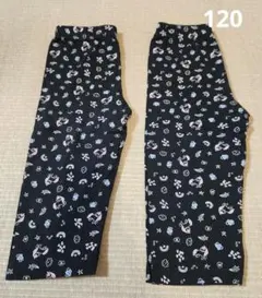 【2枚セット】西松屋　レギンス　スパッツ　保育園着　120　双子