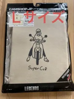 Honda Super Cub Tシャツ ベージュ Lサイズのサムネイル