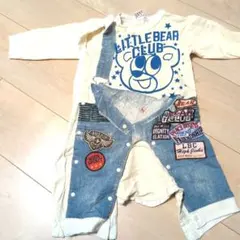 LITTLE BEAR CLUB ロンパース 80のサムネイル