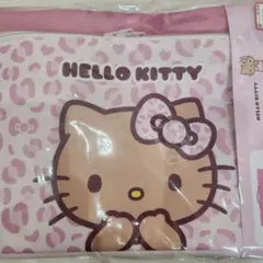 日焼けキティ フタ付き収納ボックス ピンク ヒョウ柄 アベイル サンリオ