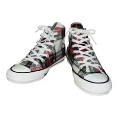 コンバース オールスター100ウールチェックHI スニーカー 23.0レディース