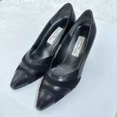 【上品】NINA RICCI ニナリッチ パンプス 黒 23.5cm 日本製