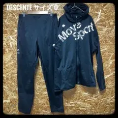 ダ*ル様 美品 デサント MOVESPORT ダウンコート ベンチコート ブラッ