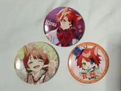 すとぷり　莉犬　缶バッチ　言ノ葉ワンダーランド