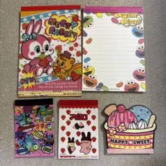 平成レトロ メモ帳 5点セット