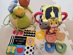 ジェニ♡ふりふりみつばち知育玩具♡こどもちゃれんじ 絵本付き