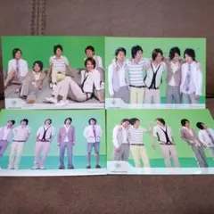 2008年　嵐　公式写真　４枚セット