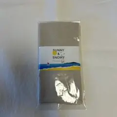 シャリッと和紙のUVネックカバー　SUNNY and SNOWY