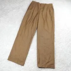 G1618*ポールスミス☆ウール☆トラウザーズ☆パンツ☆スラックス☆茶ブラウン